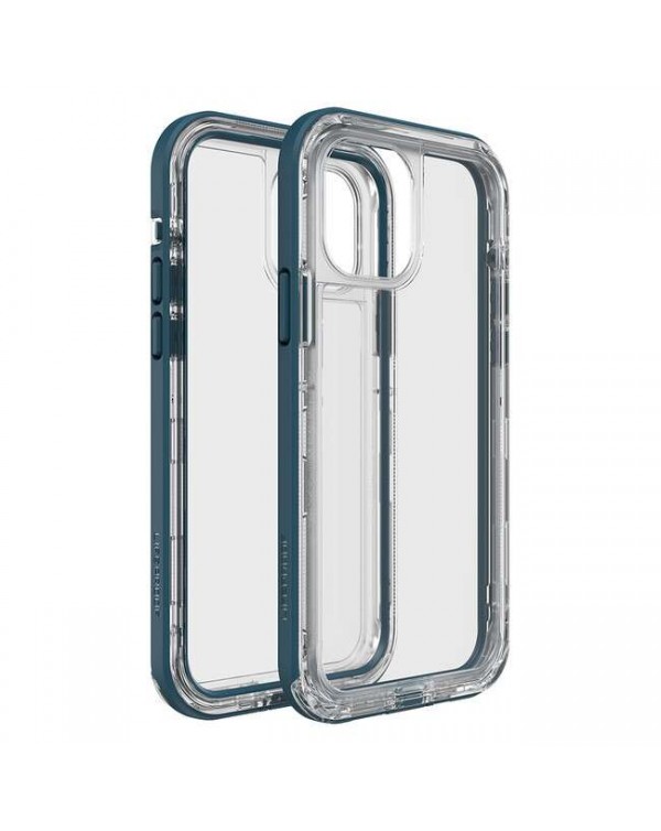 LifeProof - Next Dropproof Case Clear Lake (Clear/Corsair) for iPhone 12/12 Pro