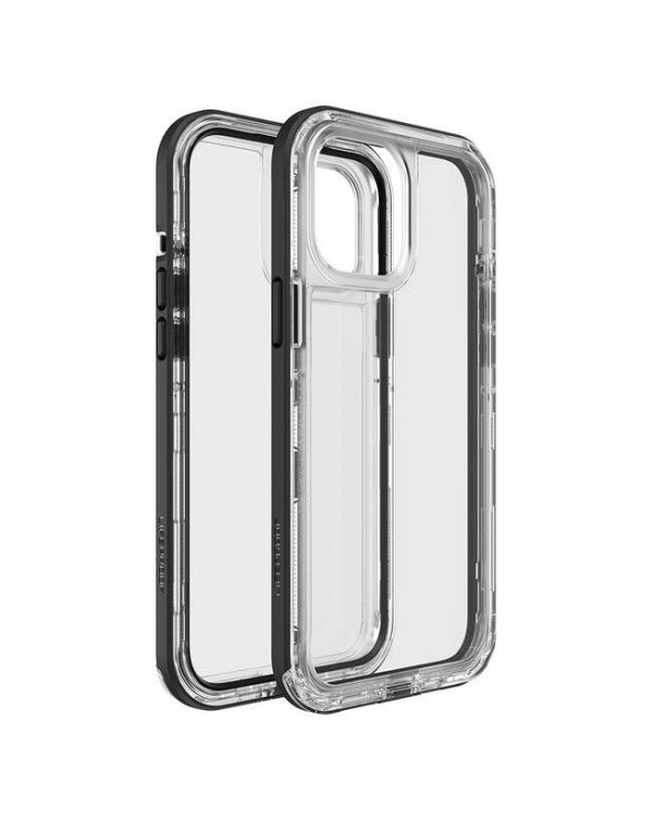 LifeProof - Next Dropproof Case Black Crystal (Clear/Black) for iPhone 12 Pro Max