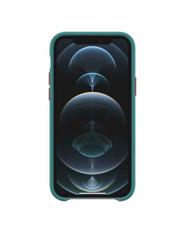 LifeProof - Wake Dropproof Eco Friendly Case Down Under (Everglade/Ginger) for iPhone 12/12 Pro