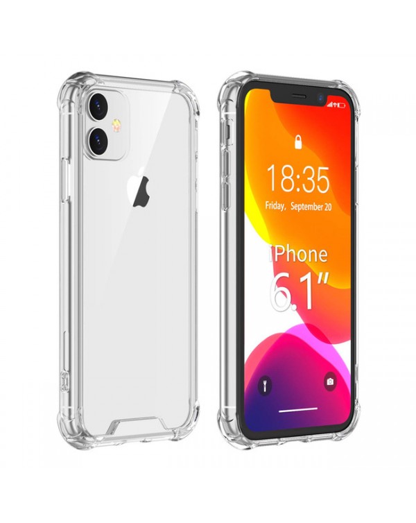 Blu Element - DropZone Rugged Case Clear for iPhone 11/XR