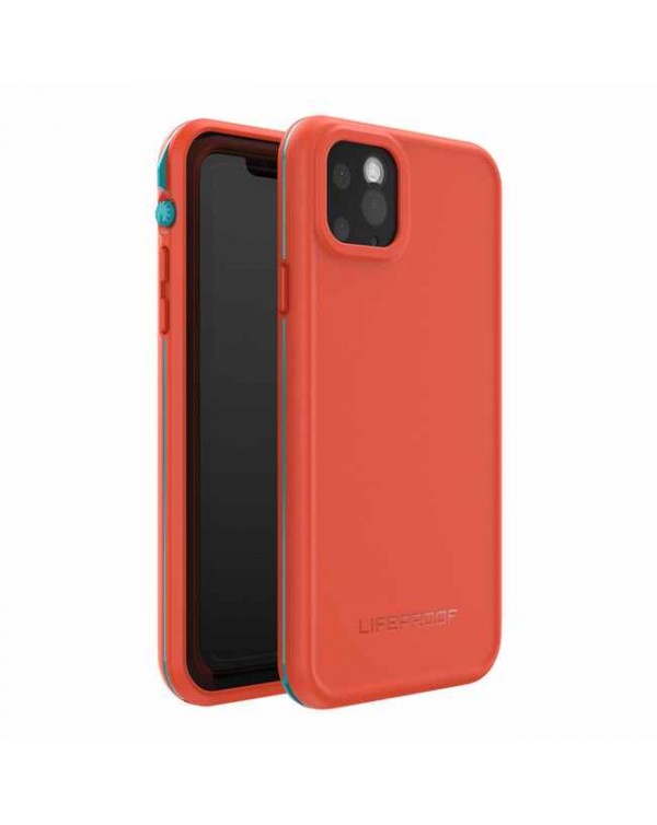 LifeProof - Fre Waterproof Case Fire Sky (Bluebird/Tangerine) for iPhone 11 Pro Max