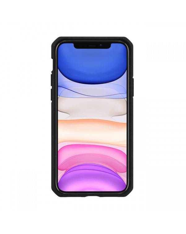 Feronia Bio - Pure DropSafe Recyclable Case Clear/Black for iPhone 11 - This Case Plants 1 Tree