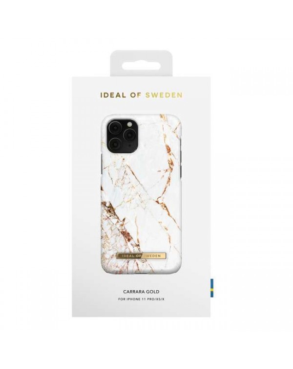 Ideal of Sweden - Fashion Case Carrara Gold for iPhone 11 Pro/XS/X