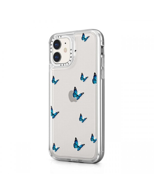 Casetify - Grip Case Wild and Blue Stickers for iPhone 11