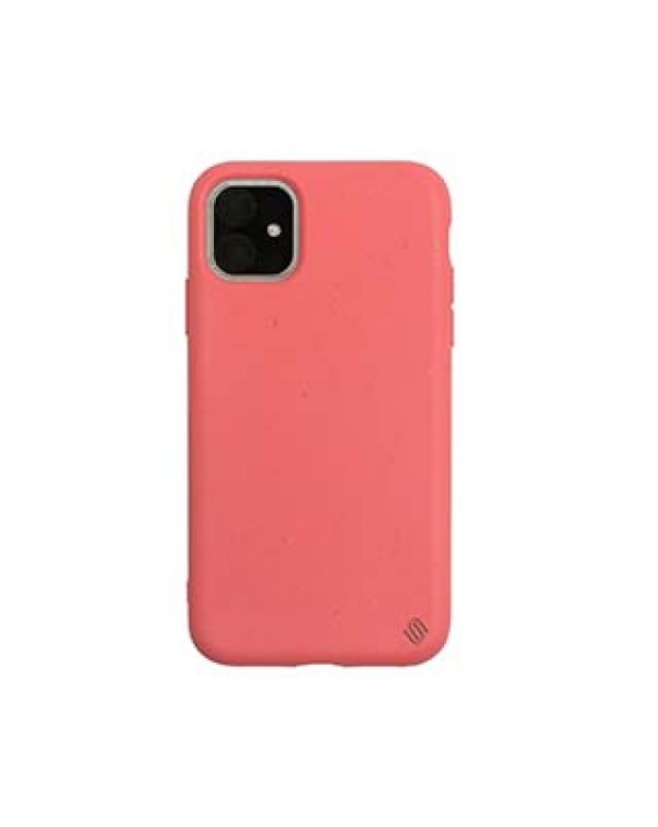 iPhone 11/XR Uunique Pink (Coral Lichee) Nutrisiti Eco Back Case