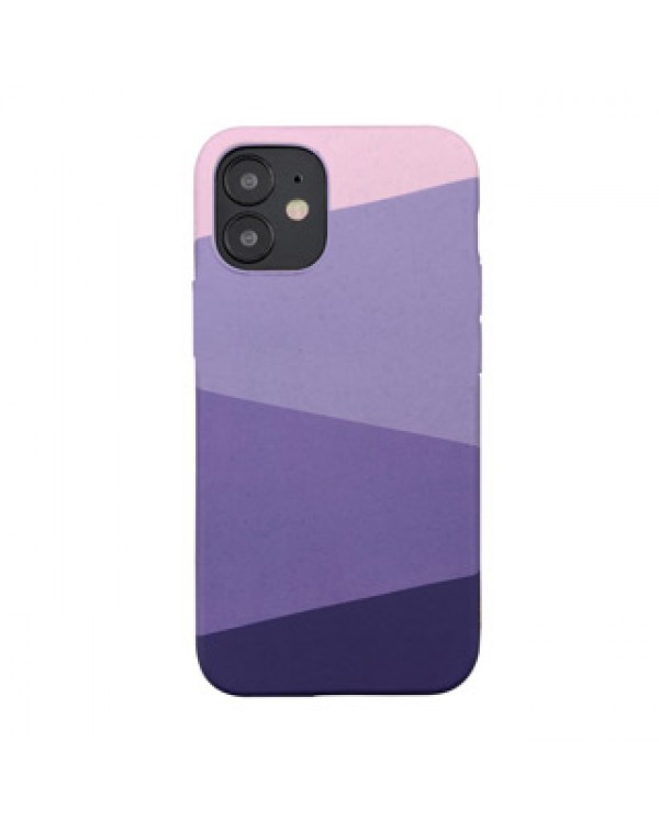 iPhone 12 Mini Uunique Purple (Purple Haze) Nutrisiti Eco Printed Back Case