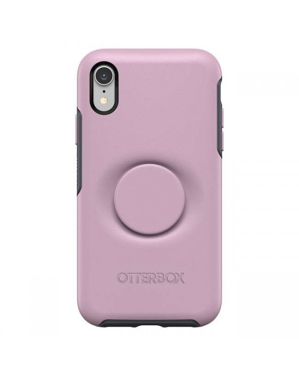 Otterbox - Otter + Pop Symmetry Case with Swappable PopTop Mauvelous for iPhone XR