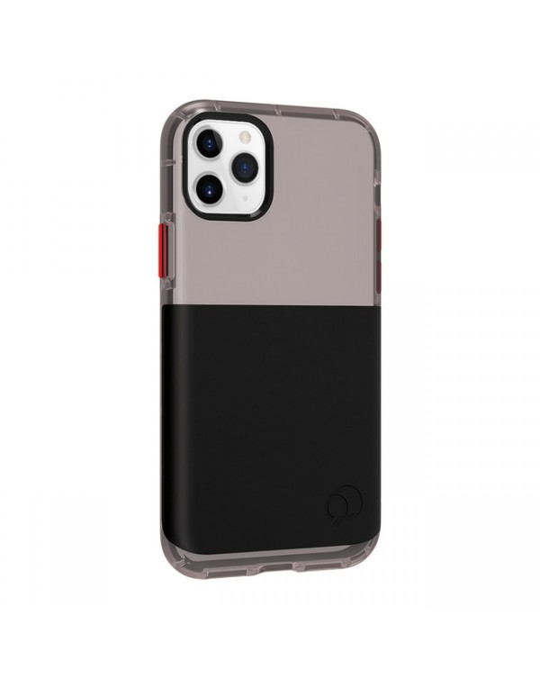 Nimbus9 - Ghost 2 Pro Case with Car Mount Pitch Black/Crimson for iPhone 11 Pro Max