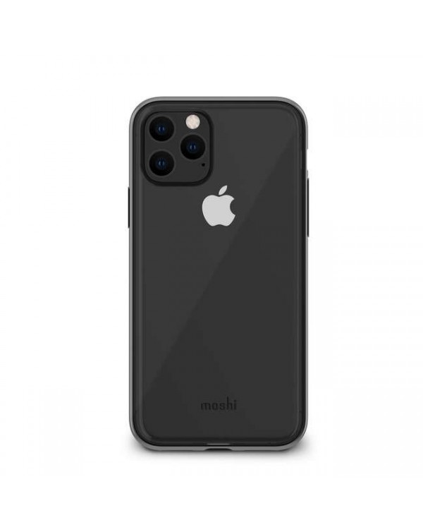 Moshi - Vitros Clear Case Raven Black for iPhone 11 Pro