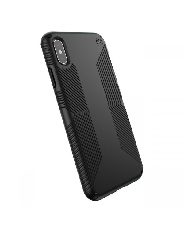 Speck - Pres Grip Case Black for iPhone XS Max