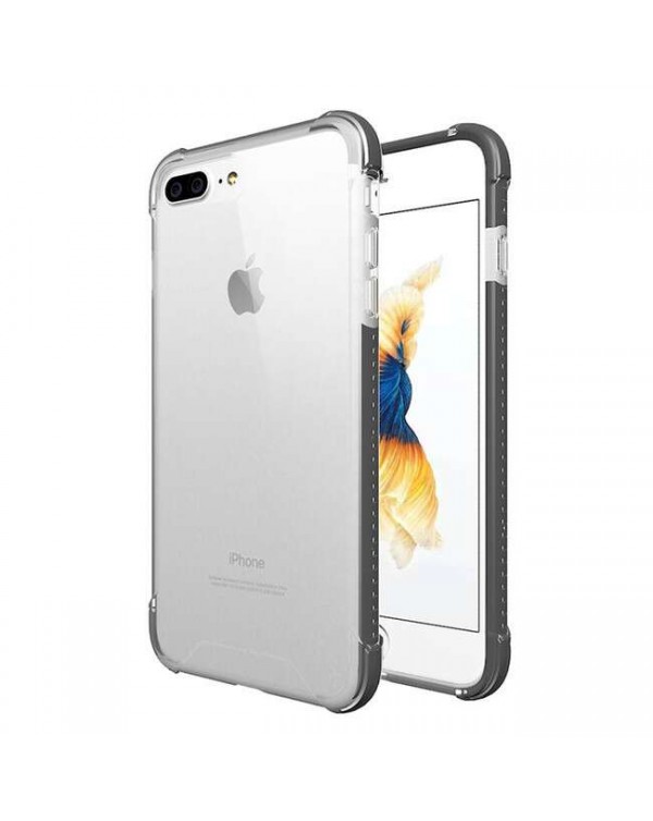 Blu Element - DropZone Rugged Case Black for iPhone 8 Plus/7 Plus/6S Plus/6 Plus