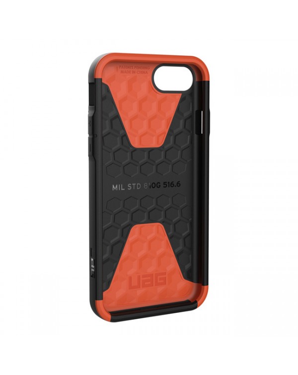 UAG - Civilian Rugged Featherlight Case Black for iPhone SE 2020/8/7/6S/6
