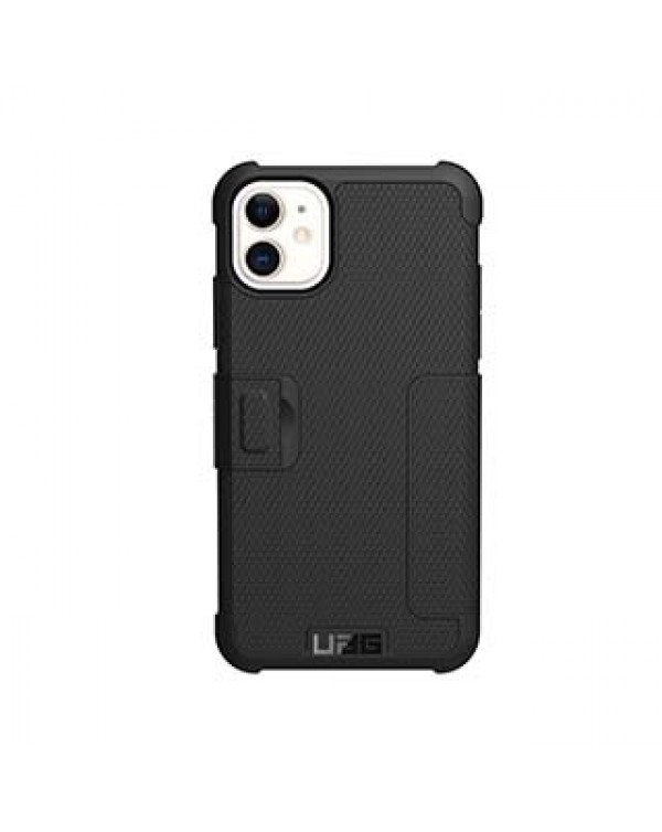 iPhone 11/XR UAG Black Metropolis Folio Case