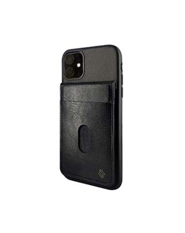 iPhone 11/XR Uunique Grey/Black Westminster Flip Pocket Case