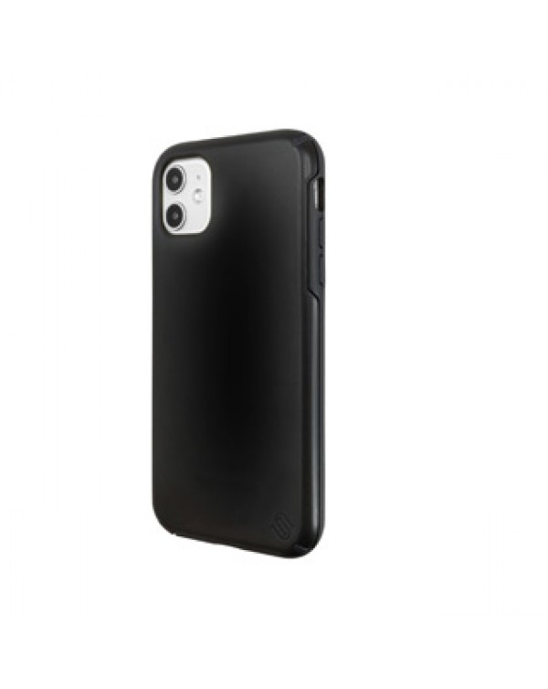 iPhone 11/XR Uunique Black Nutrisiti Eco Guard Back Case