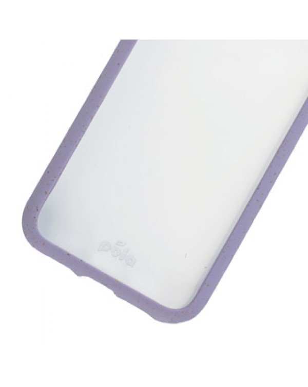 iPhone 11/XR Pela Clear/Lavender Compostable Eco-Friendly Protective Case