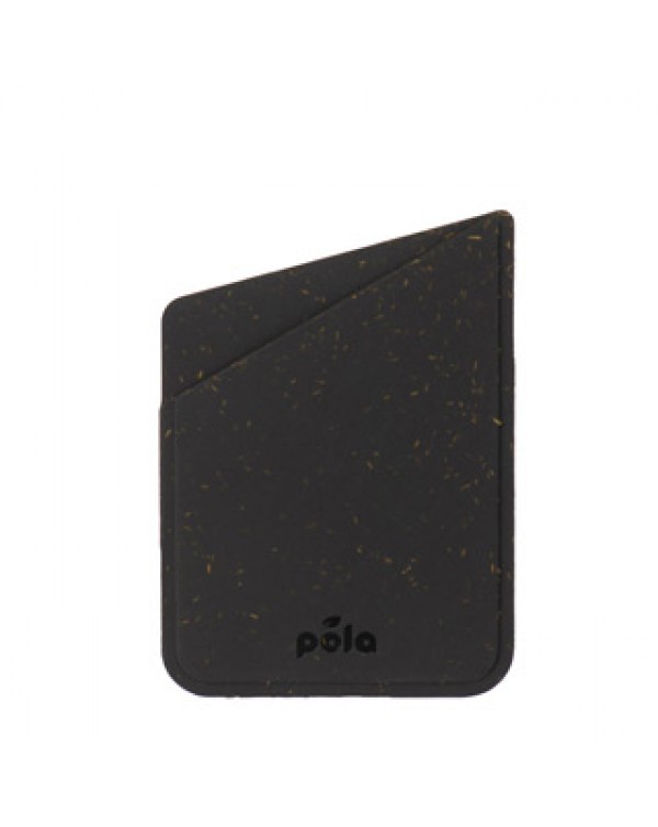 Pela Black Compostable Eco-Friendly Card Holder