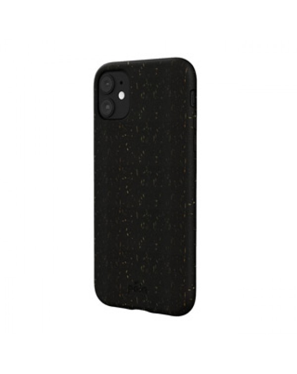 iPhone 11/XR Pela Black Slim Compostable Eco-Friendly Protective Case