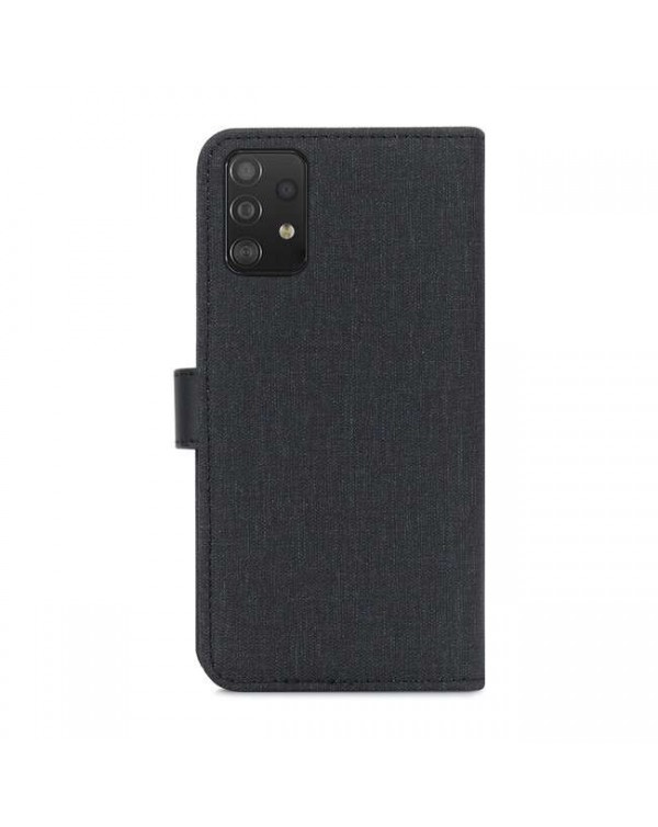 Blu Element - 2 in 1 Folio Case Black/Black for Samsung Galaxy A52