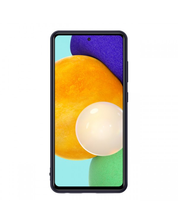 Samsung - Silicone Cover Case Black for Samsung Galaxy A52