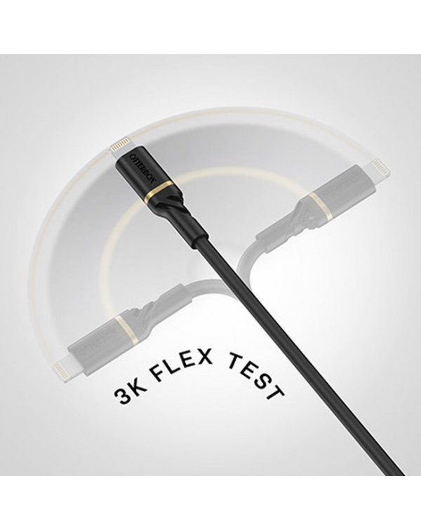 Otterbox - Charge/Sync Lighting to USB-C Fast Charge Cable 4ft Blue