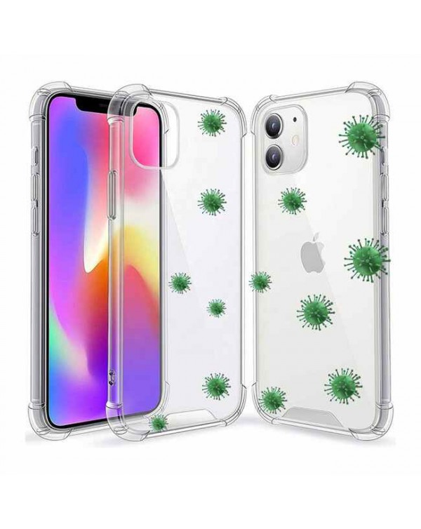 Blu Element - Antimicrobial DropZone Rugged Case Clear for iPhone 12 mini