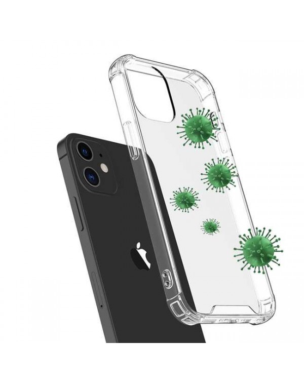 Blu Element - Antimicrobial DropZone Rugged Case Clear for iPhone 12 mini