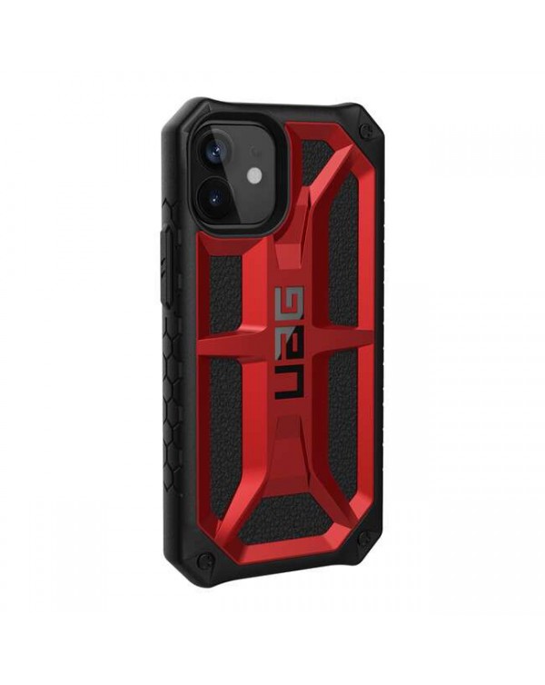UAG - Monarch Rugged Case Crimson for iPhone 12 mini