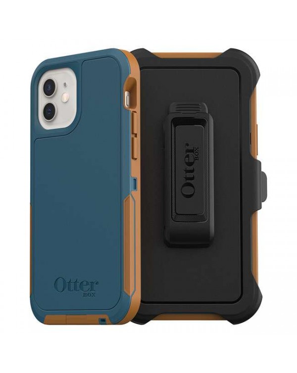 Otterbox - Defender XT with MagSafe Protective Case Orange for iPhone 12 mini