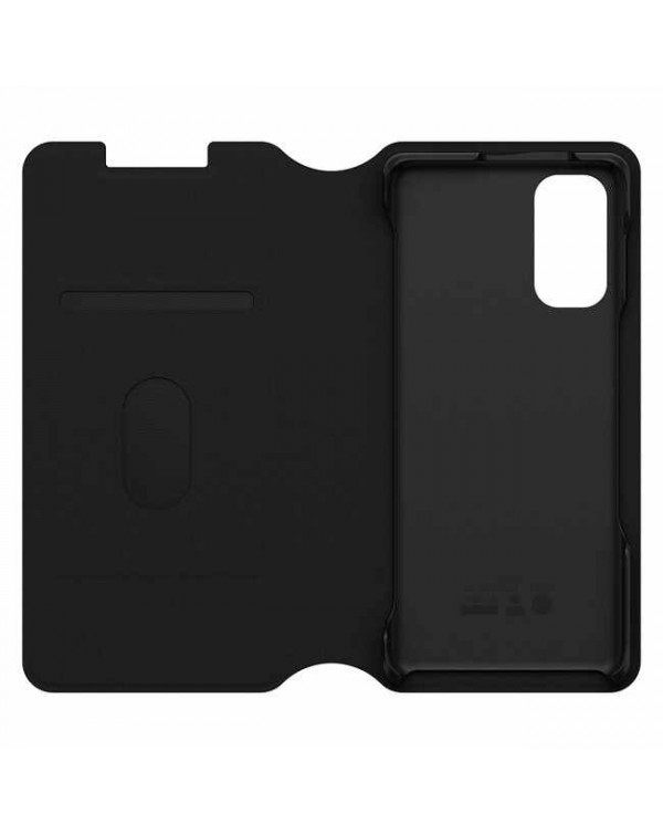 Otterbox - Strada Via PU Leather Folio Black Night for Samsung Galaxy S20