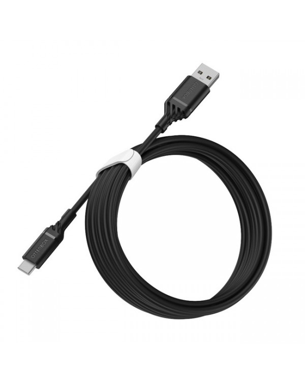 Otterbox - Charge/Sync USB-C Cable 10ft Black