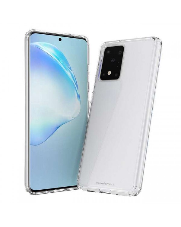 Blu Element - Clear Shield Case Clear for Samsung Galaxy S20 Ultra
