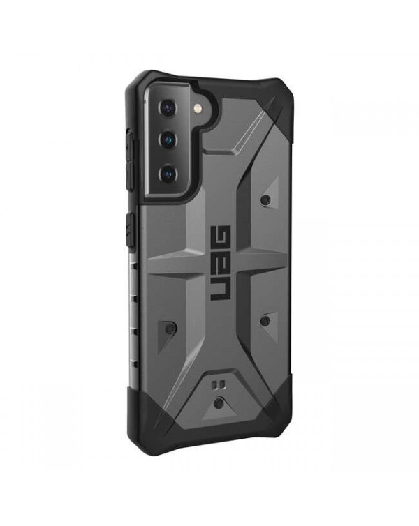 UAG - Pathfinder Rugged Case Silver for Samsung Galaxy S21