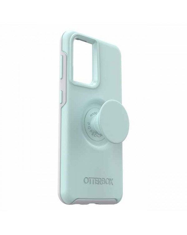 Otterbox - Otter+Pop Symmetry Case with Swappable PopTop Tranquil Waters for Samsung Galaxy S21