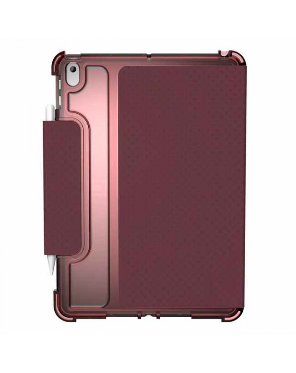 UAG- Lucent Folio Case Aubergine/Dusty Rose for iPad 10.2 (2019/2020/2021)(7th/8th/9th Gen)