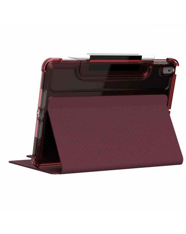 UAG- Lucent Folio Case Aubergine/Dusty Rose for iPad 10.2 (2019/2020/2021)(7th/8th/9th Gen)