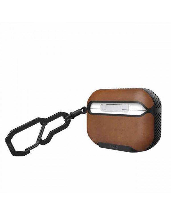 UAG - Metropolis Rugged Leather Case Brown for AirPods Pro