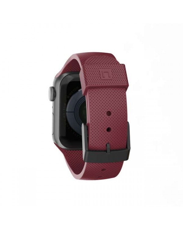 UAG - [U] Dot Silicone Strap Aubergine for Apple Watch Series 6/SE/5/3/4 40/38mm