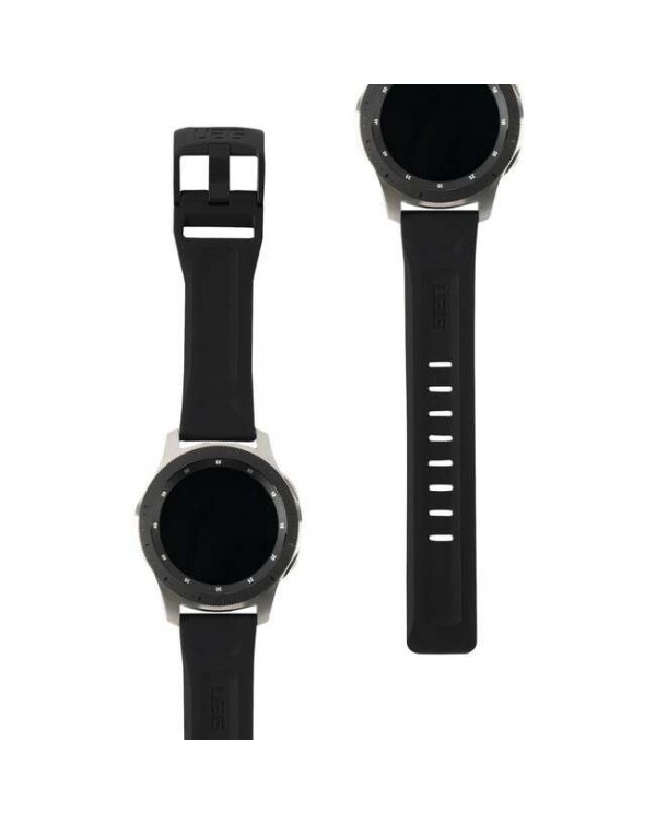 UAG - Scout Silicone Rugged Strap Black for Samsung Galaxy Watch 46 mm