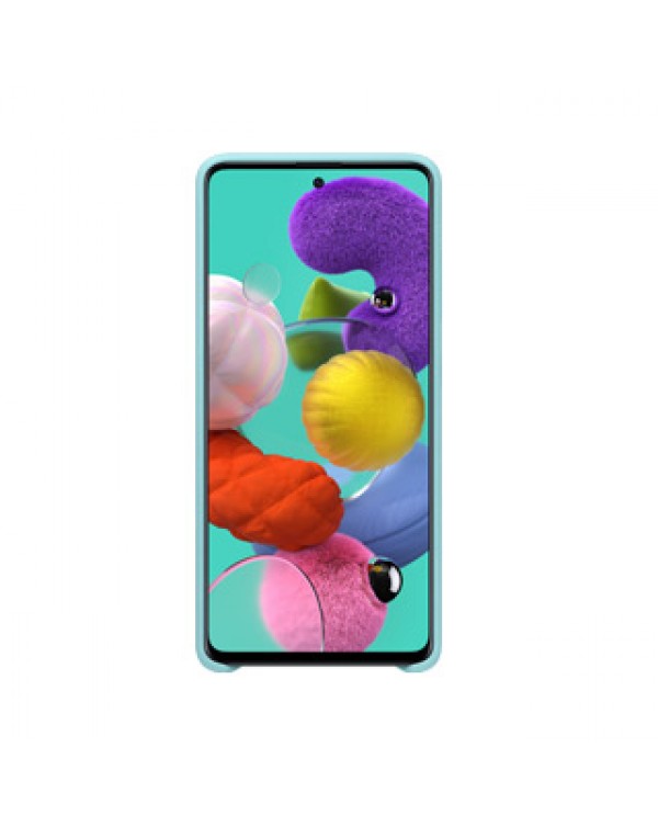 Samsung Galaxy A51 Blue OEM Silicone Cover Case