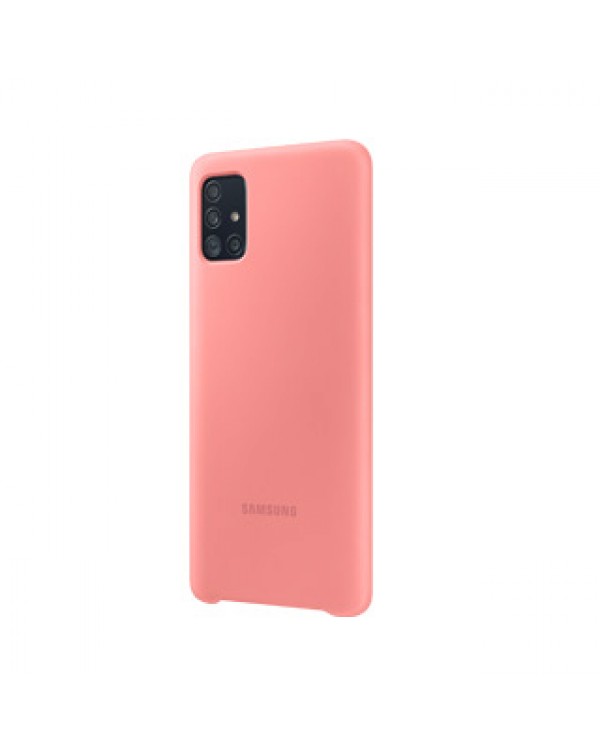 Samsung Galaxy A51 Pink OEM Silicone Cover Case