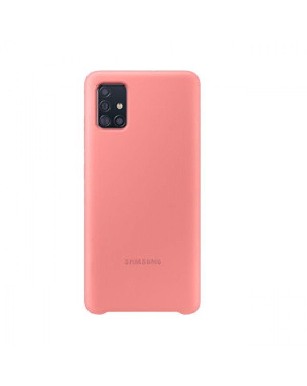 Samsung Galaxy A51 Pink OEM Silicone Cover Case