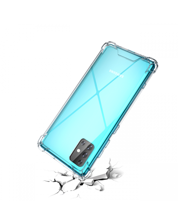 Blu Element - Dropzone Rugged Case Clear for Samsung Galaxy A71