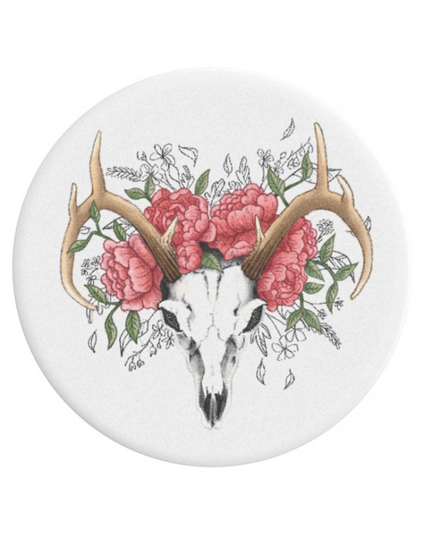 PopSockets - PopGrip Boho Bouquet White