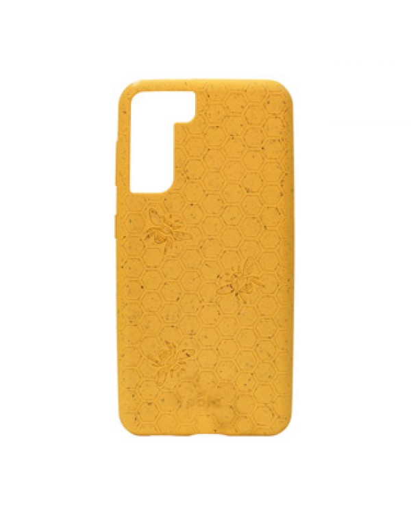 Samsung Galaxy S21+ 5G Pela Yellow Honey Bee Edition Compostable Eco-Friendly Protective Case