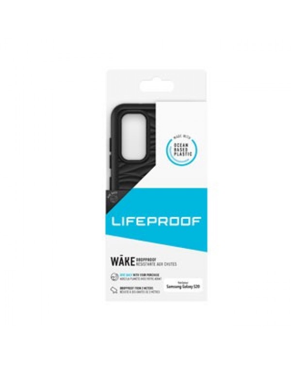 Samsung Galaxy S20 5G LifeProof Black Wake Recycled Plastic Case