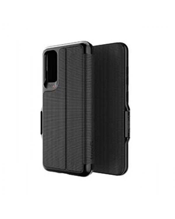 Samsung Galaxy S20 5G Gear4 D3O Black Oxford Eco Folio Case