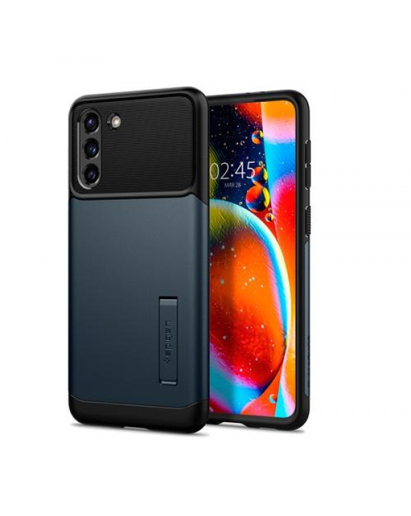 Spigen Slim Armor for Galaxy S21 Metal Slate