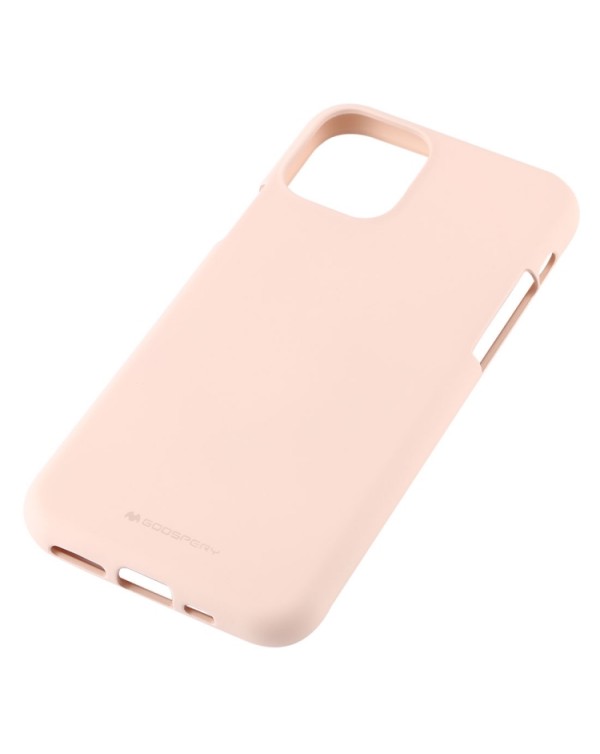 GOOSPERY SOFE FEELING TPU Shockproof and Scratch Case for iPhone 11 Pro Max(Apricot)