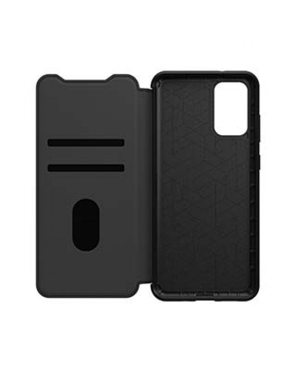 Samsung Galaxy S20+ 5G Otterbox Black (Shadow) Leather Strada Folio Case